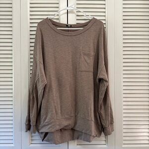 White birch Long Sleeved Shirt size 1X